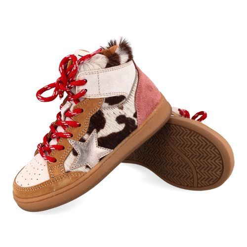 Romagnoli Baskets beige Filles (9816R011) - Junior Steps