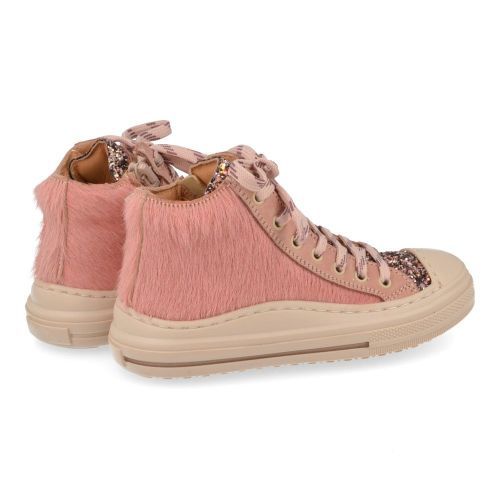 Romagnoli sneakers roze Meisjes (Sneaker in cavallino haar en glitter - 7372R016) - Junior Steps