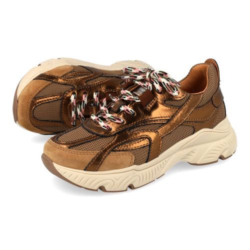 Romagnoli sneakers brons Meisjes (sneaker in combi kleur brons - 9805R310) - Junior Steps