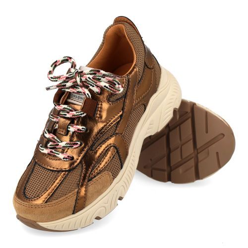 Romagnoli sneakers brons Meisjes (sneaker in combi kleur brons - 9805R310) - Junior Steps