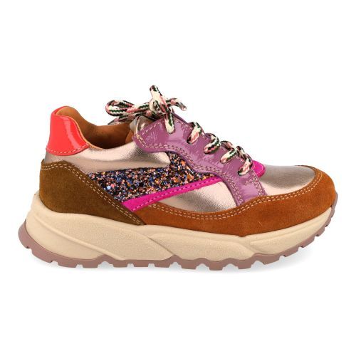 romagnoli sneakers cognac