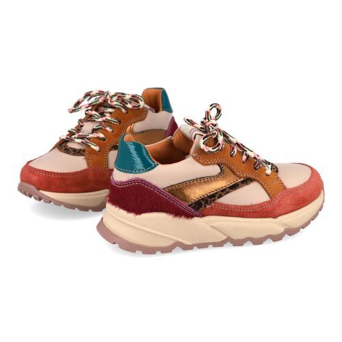 Romagnoli sneakers roze Meisjes (sneaker in combi kleur roze  - 9552R027) - Junior Steps