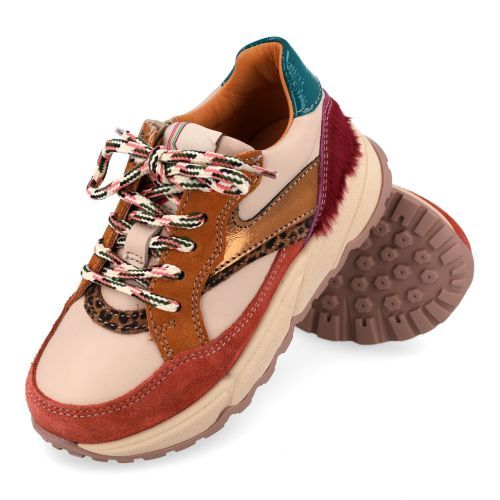Romagnoli sneakers roze Meisjes (sneaker in combi kleur roze  - 9552R027) - Junior Steps