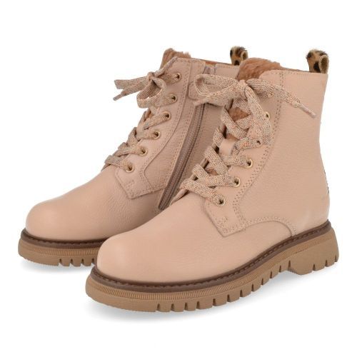 Romagnoli Lace boot beige Girls (7374R071) - Junior Steps