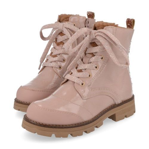 Romagnoli Botte à lacets rose Filles (7346R047) - Junior Steps