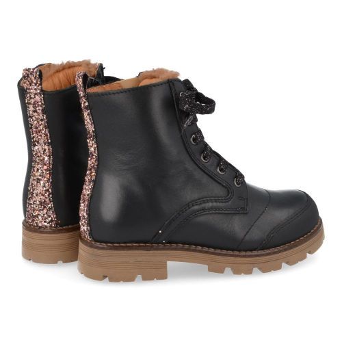 Romagnoli Schnürstiefel Schwarz Mädchen (7346R001) - Junior Steps