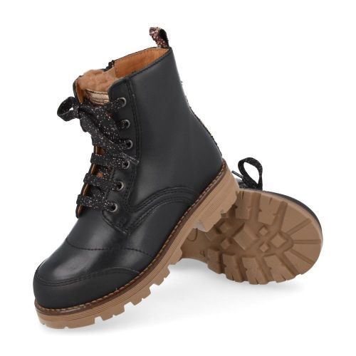 Romagnoli Schnürstiefel Schwarz Mädchen (7346R001) - Junior Steps