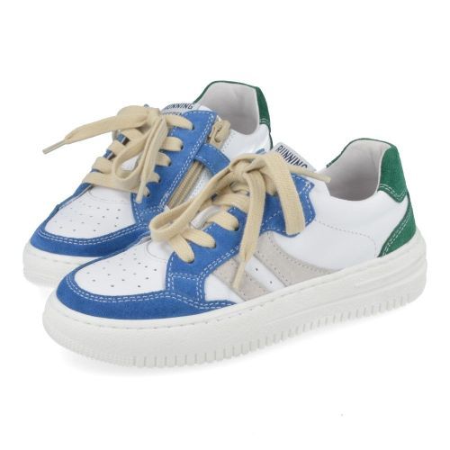Romagnoli sneakers blauw Jongens ( - wit blauw combi sneaker4584R126) - Junior Steps