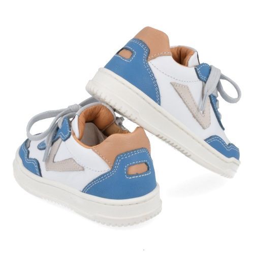Romagnoli sneakers blauw Jongens ( - wit blauwe sneaker 4315R226) - Junior Steps