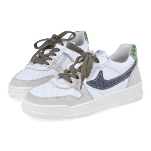 Romagnoli sneakers wit Jongens (witte sneaker - 8924R226) - Junior Steps