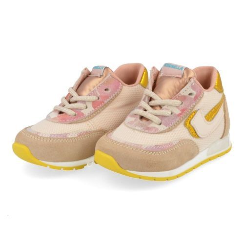 Rondinella sneakers beige Meisjes ( - beige sneaker 4614BT) - Junior Steps
