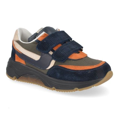 Rondinella sneakers blauw Jongens ( - blauwe sneaker11714) - Junior Steps