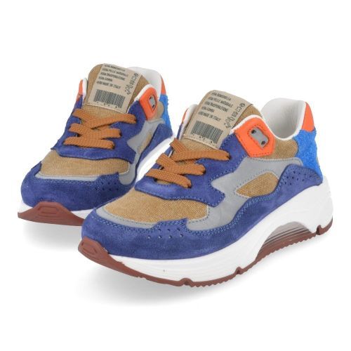 Rondinella sneakers blauw Jongens ( - blauwe sneaker11712AN) - Junior Steps
