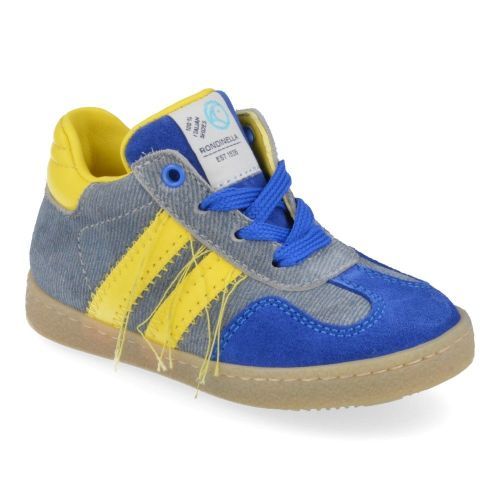 Rondinella sneakers blauw Jongens ( - blauwe sneaker 4792D) - Junior Steps