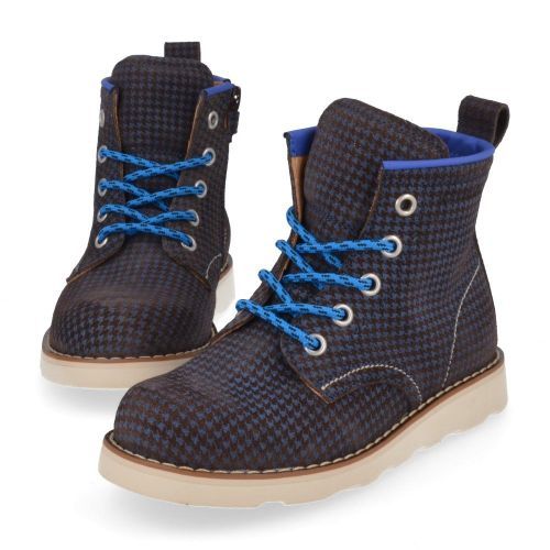 Rondinella Bottes à lacets Bleu Garçons (11397M) - Junior Steps
