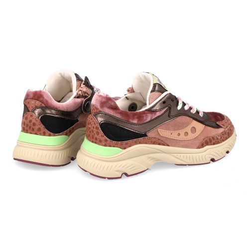 Rondinella sneakers bordeaux Meisjes (bordeaux combi sneaker - 12277-S) - Junior Steps