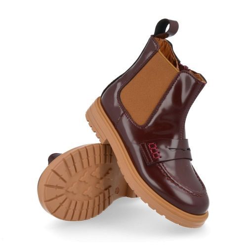 Rondinella Short boots bordeaux Girls (12097/1B) - Junior Steps