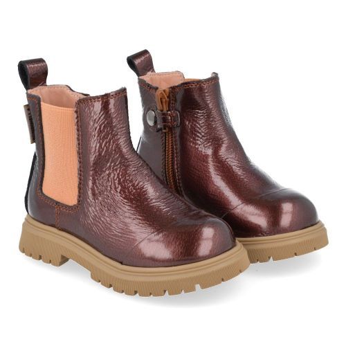 Rondinella Short boots Bronze Girls (4756O) - Junior Steps