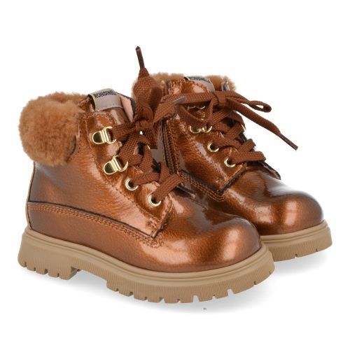 Rondinella Bottes à lacets Bronze Filles (4722/2Q) - Junior Steps