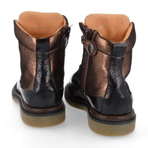 Rondinella Lace-up boots Bronze Girls (12108A) - Junior Steps