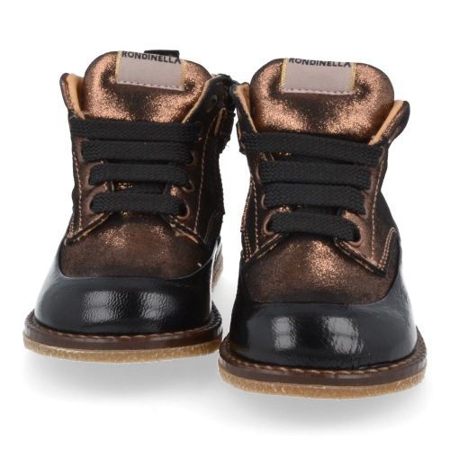 Rondinella Lace-up boots Bronze Girls (4777C) - Junior Steps