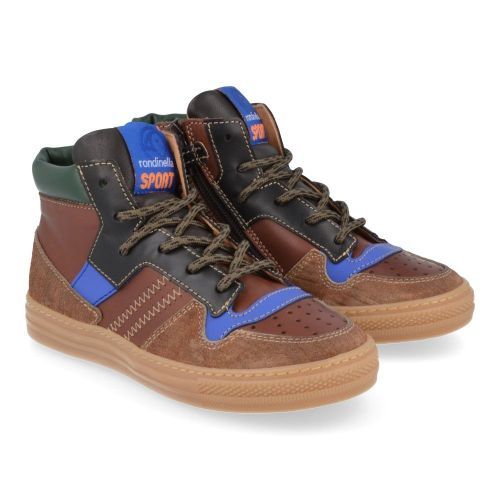 Rondinella Sneakers Brown Boys (12052T) - Junior Steps