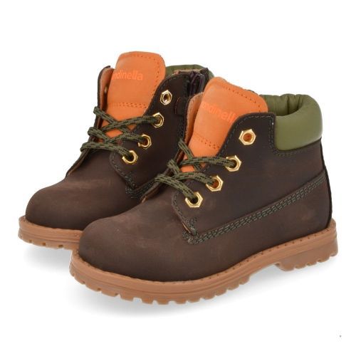 Rondinella Lace boot Brown  (4432/3CA) - Junior Steps