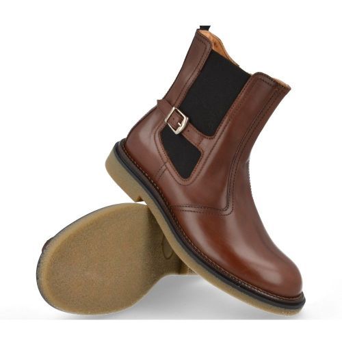 Rondinella Short boots cognac  (12107A) - Junior Steps