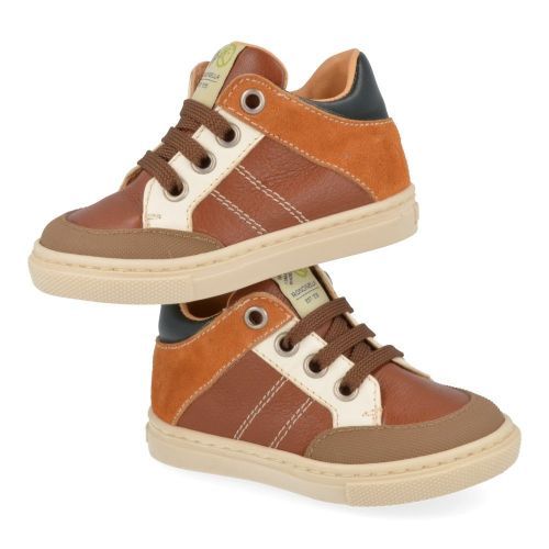 Rondinella Sneakers cognac Boys (4789R) - Junior Steps