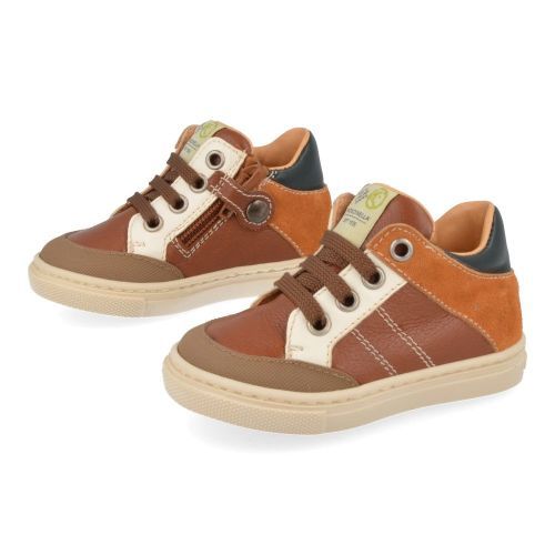 Rondinella Sneakers cognac Boys (4789R) - Junior Steps