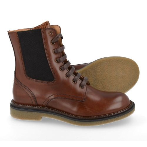 Rondinella Lace-up boots cognac Girls (12103/1D) - Junior Steps