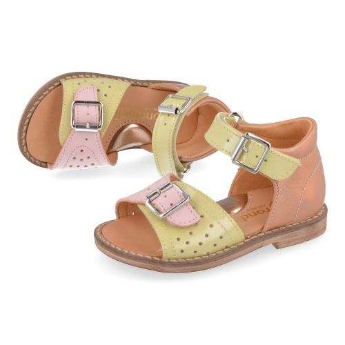 Rondinella sandalen geel Meisjes ( - geel sandaaltje4745S) - Junior Steps