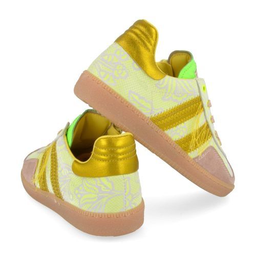 Rondinella sneakers geel Meisjes ( - gele sneaker 12141B) - Junior Steps