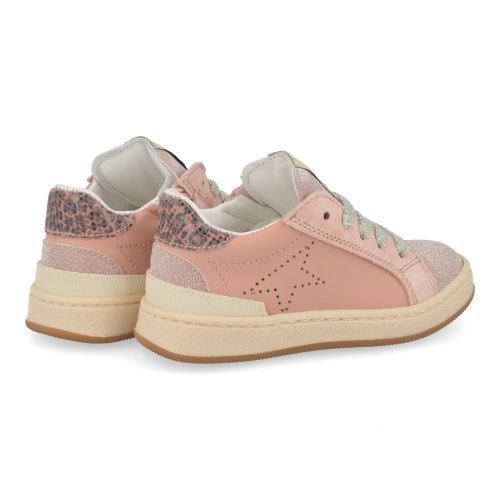 Rondinella sneakers roze Meisjes (glitter roze sneaker - 4819E) - Junior Steps