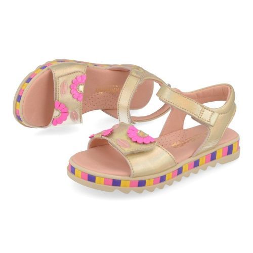 Rondinella sandalen GOUD Meisjes ( - goud kleurige sandaal0878-9C) - Junior Steps