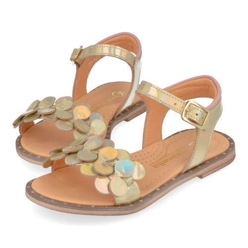 Rondinella Sandals Gold Girls (01106-1) - Junior Steps