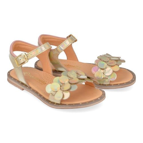 Rondinella Sandals Gold Girls (01106-1) - Junior Steps