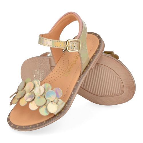 Rondinella Sandals Gold Girls (01106-1) - Junior Steps