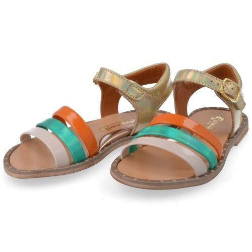 Rondinella Sandals Gold Girls (0963-1C) - Junior Steps