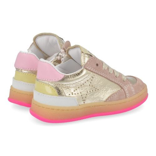 Rondinella sneakers GOUD Meisjes ( - gouden sneaker 4819-2A) - Junior Steps