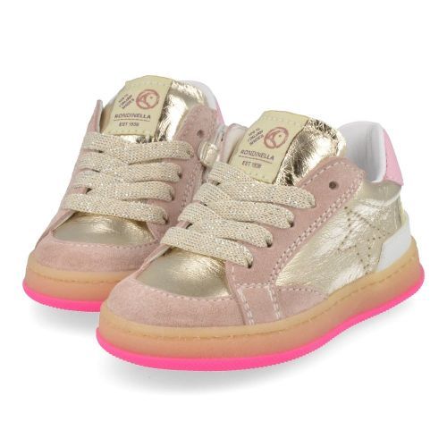 Rondinella sneakers GOUD Meisjes ( - gouden sneaker 4819-2A) - Junior Steps