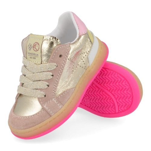 Rondinella sneakers GOUD Meisjes ( - gouden sneaker 4819-2A) - Junior Steps