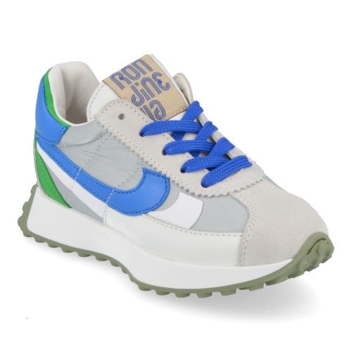 Rondinella sneakers grijs  ( - grijs blauwe sneaker12061-1R) - Junior Steps