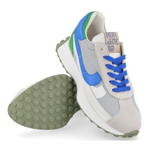 Rondinella sneakers grijs  ( - grijs blauwe sneaker 12061P) - Junior Steps