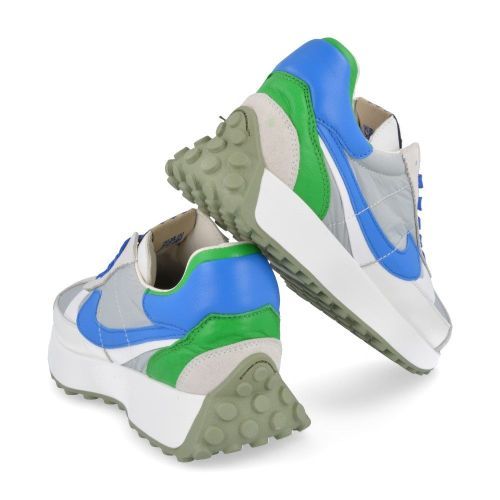 Rondinella sneakers grijs  ( - grijs blauwe sneaker 12061P) - Junior Steps