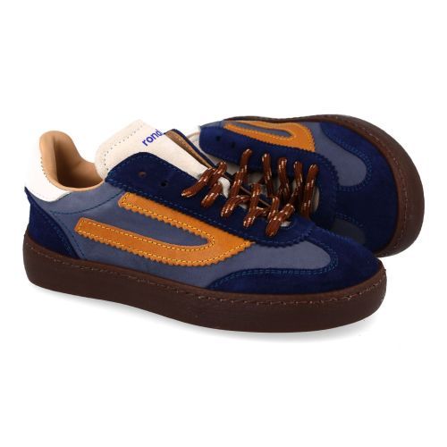 Rondinella sneakers blauw  (Jongens sneaker blauw combi - 12345-1I) - Junior Steps