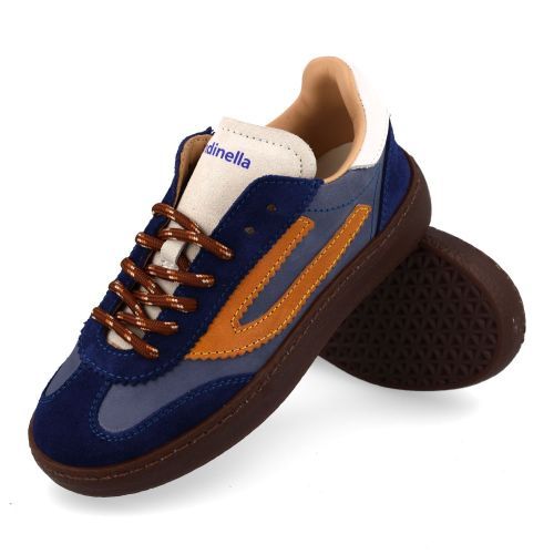 Rondinella sneakers blauw  (Jongens sneaker blauw combi - 12345-1I) - Junior Steps