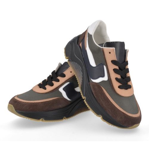 Rondinella sneakers kaki Jongens ( - kaki sneaker11713CF) - Junior Steps