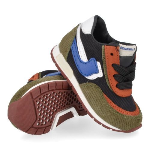 Rondinella sneakers kaki Jongens ( - kaki sneaker4614) - Junior Steps