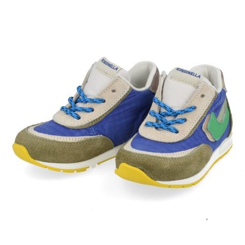 Rondinella sneakers kaki Jongens ( - kaki sneaker 4614BZ) - Junior Steps